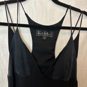 Little Black Dress, Size 10, Nicole Miller, Silk Accents